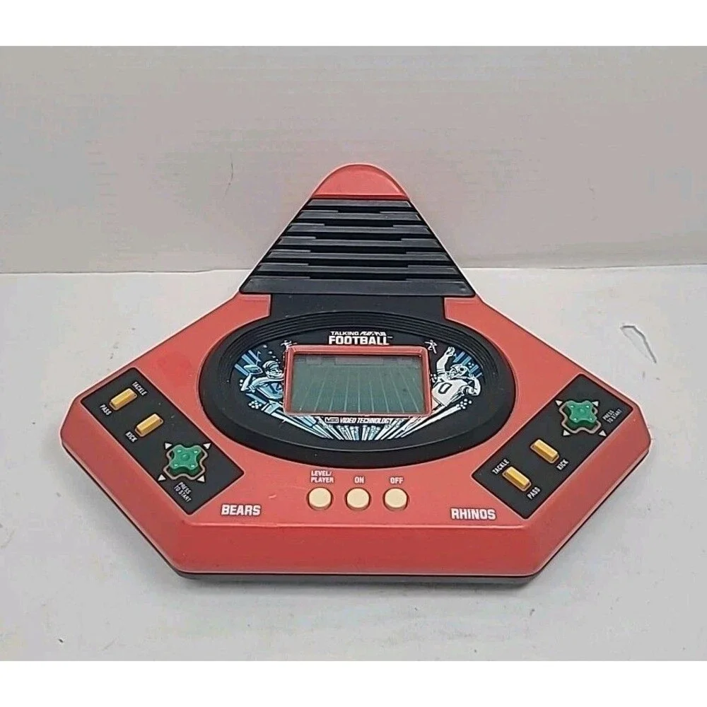 Vintage Vtech Electronic Talking Play-by-Play Football 1 & 2 Player Tested Works